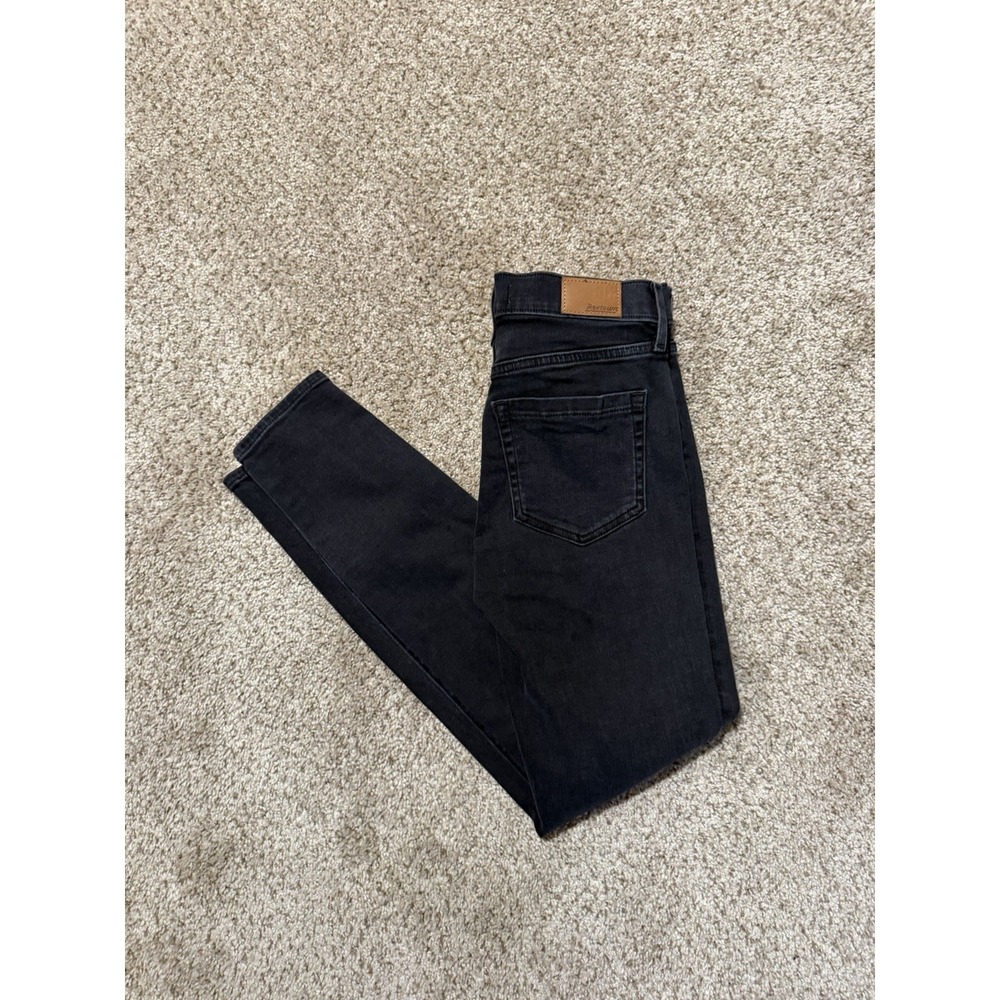 Revtown Jeans Womens 24 Black Skinny Fit Preppy